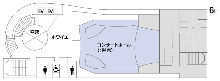 フロアマップ6階